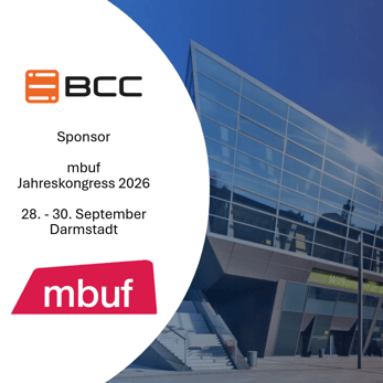 BCC sponsort mbuf Jahreskongress 2026