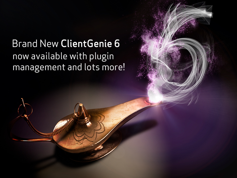 Featured image: ClientGenie 6 Now Available – Client Management Solution